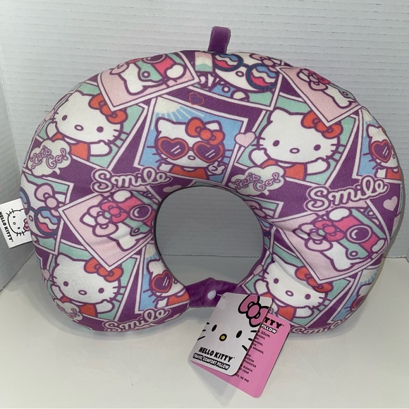 Hello Kitty Sanrio Travel Neck Pillow - Picture 2 of 3